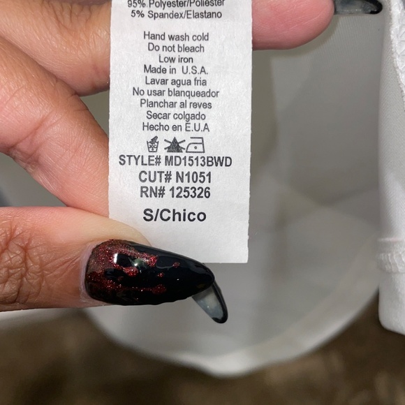 White Windsor lace back dress - Picture 4 of 6